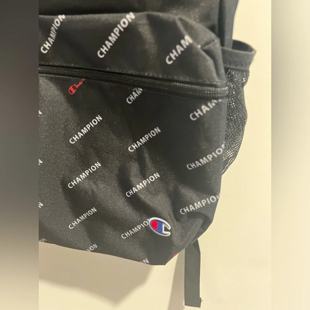 NEW Champion Youthquake Backpack, Black/Red